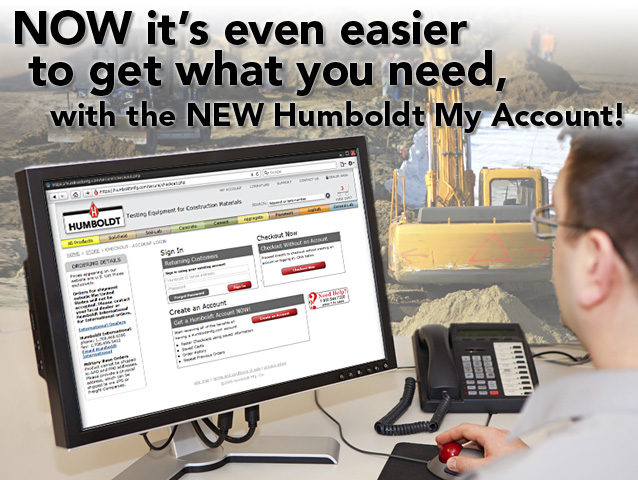 NOW it�s even easier to get what you need, with the NEW Humboldt My Account!