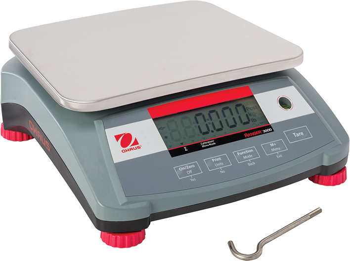 Ohaus Ranger 4000 Compact Bench Scales, 9000 to 40000g Capacity