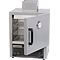 Lab Oven, Forced Air Model; 450°F (232°C), .6 cu. ft. (17L) capacity. Bi-metal temperature controller, ±2° sensitivity. 115V, 60 Hz, 800 watts minimum. Inside: 12" x 10" x 8.6" (305 x 254 x 218mm) Overall: 14" x 12" x 20.5" (356 x 305 x 521mm)