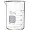 Graduated Glass Beaker; Grad Range: 10-40ml, Interval: 10ml, Capacity: 50 ml