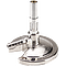 Standard Micro-Bunsen Burner, Natural gas, 7/16"(11mm) Mixing Tube OD, 1.33 CFH, 1,365 BTU Output, 3-1/2" (89mm) Overall Height