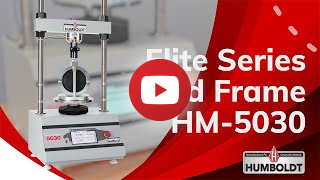 Video Thumbnail for HM-5030 Elite Series Load Frame Humboldt Testing Equipment for Soil, Asphalt and Triaxial