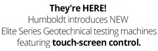 Are you ready for the introduction of Humboldt's NEW updated testing machines on August 1?