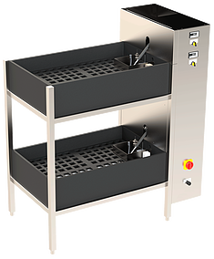 Water Baths for Standing Mortar Prisms