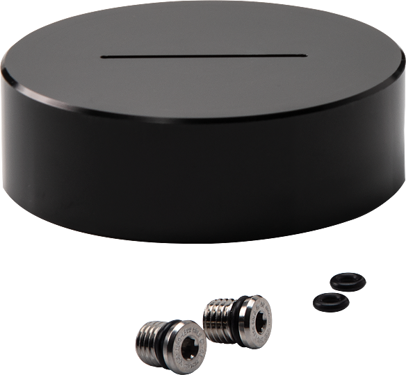 Permeability Cell Top Cap Only, Anodized Aluminum
