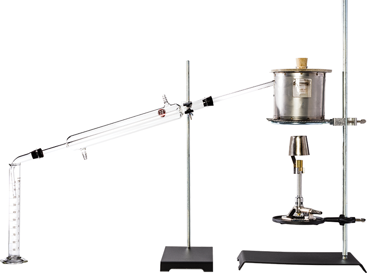 Distillation Set for Cut-Back Asphaltic (Bituminous) Products, Gas