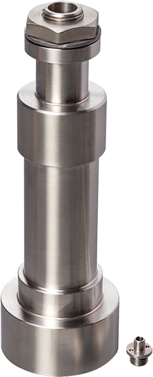 Stainless saybolt viscometer Tube w/stainless steel furol orifice
