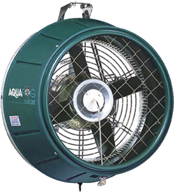 Fogging Fan for Humidity Control, 240V, 50/60Hz