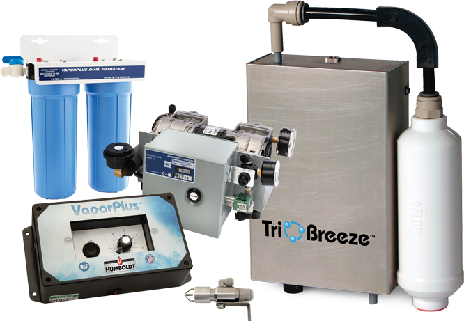 VaporPlus Curing Room Humidity System and TriOBreeze