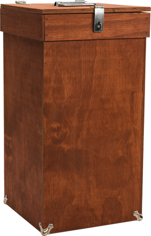 Wooden Case, Press-Ur-Meter