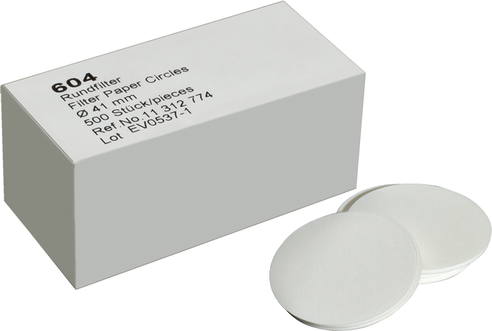 Filter Paper, 41mm (Ashless), Box of 500