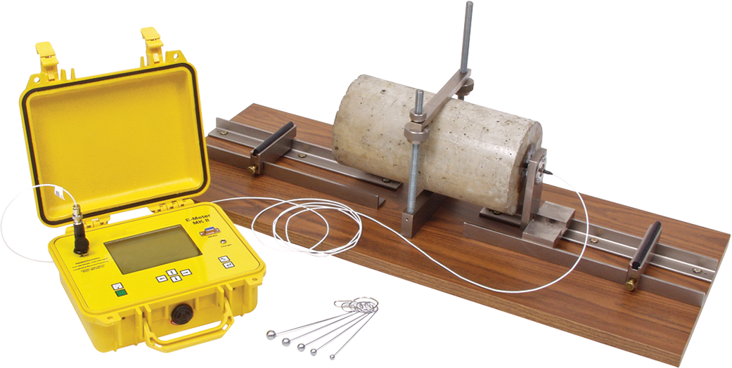 E-Meter for Flexural Resonance of Concrete