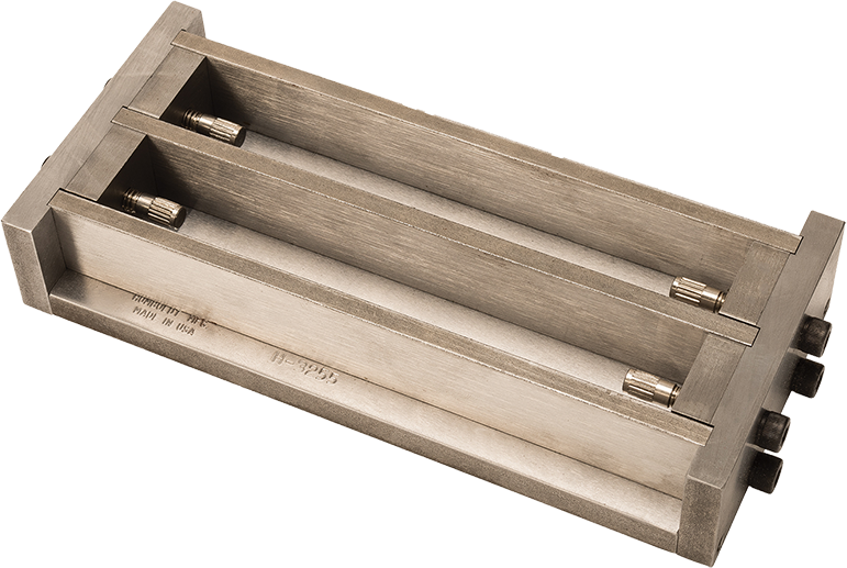 Prism Mold, Volume change tests of mortars