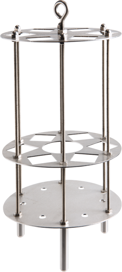 Mortar Test Bar Holder, Stainless Steel