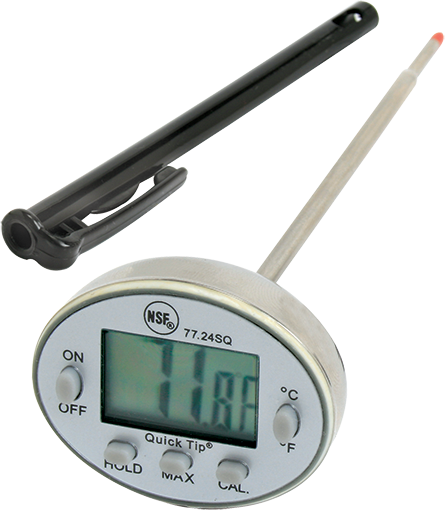 Thermometer, Digital, waterproof, calibratable