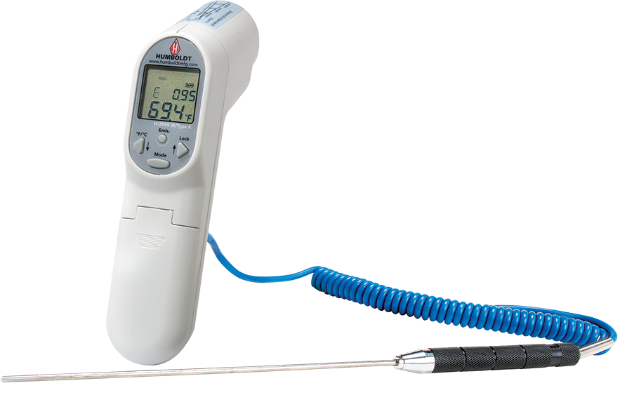 Infrared Thermometer and Probe Combo