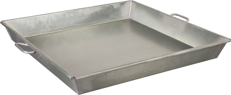 Slump Pan, Galvanized