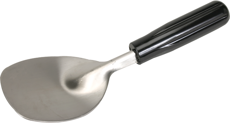 Scoop, Stainless Steel, Curved