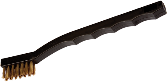 W.S. Tyler Round Sieve Brush - Brass Bristles For Cleaning 100 Mesh And Coarser Sieves