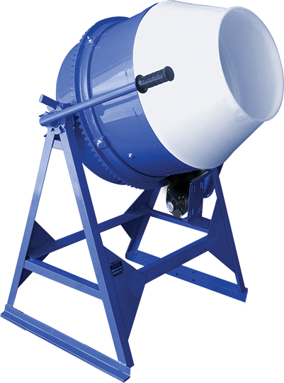 Utility Mixer with Poly Drum Utility Mixer with Poly Drum, 1/2HP Electric, 110V 60Hz