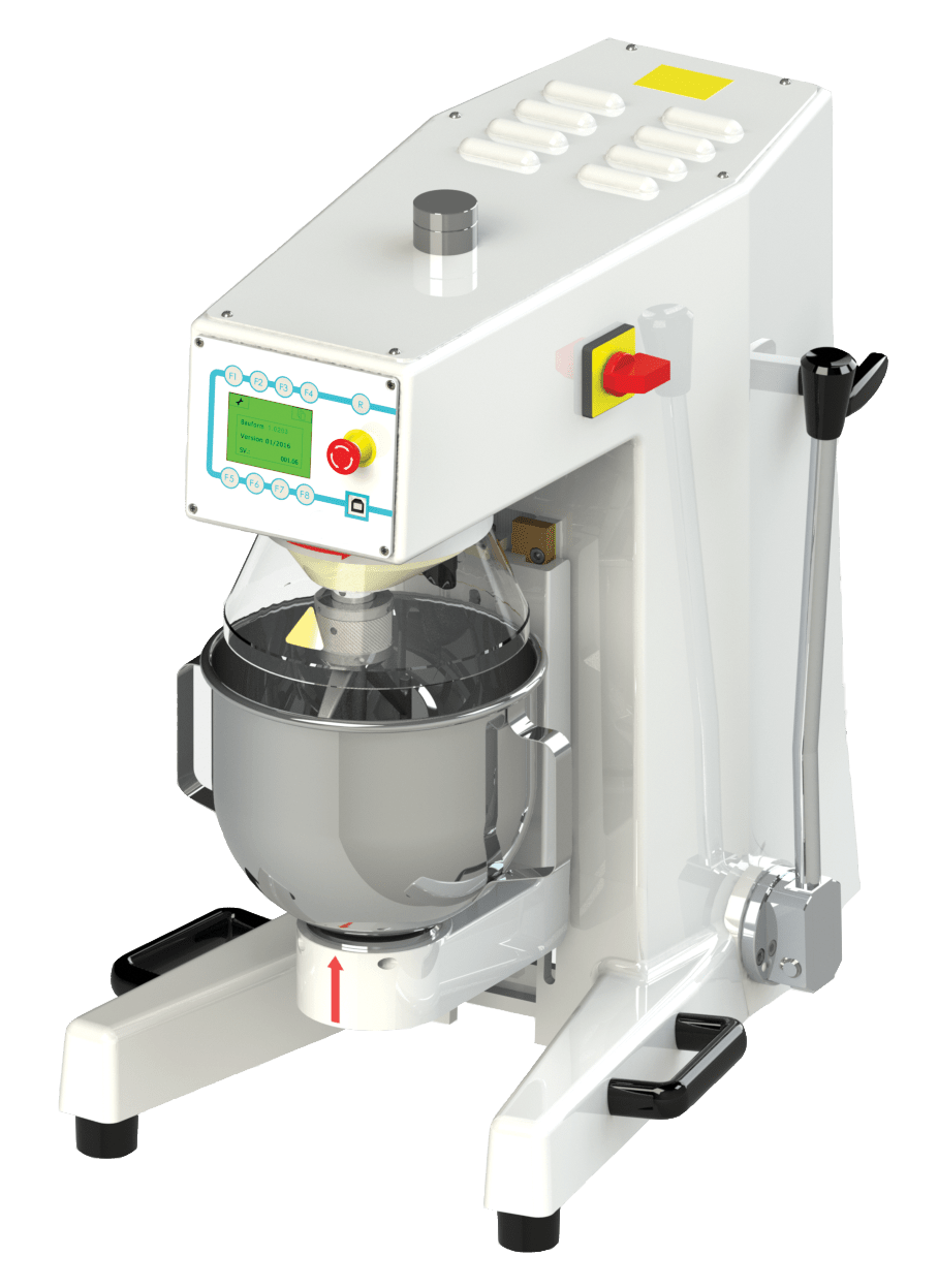 Mortar Mixer, 5L (5.3qt), Deluxe Manual Control, ASTM