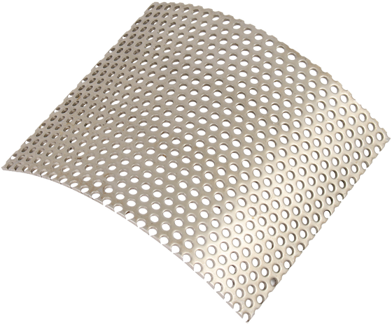 No. 10 Perforated, Stainless Plate