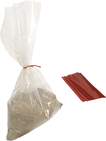 Sample Bags and Ties for Sand Cone Test