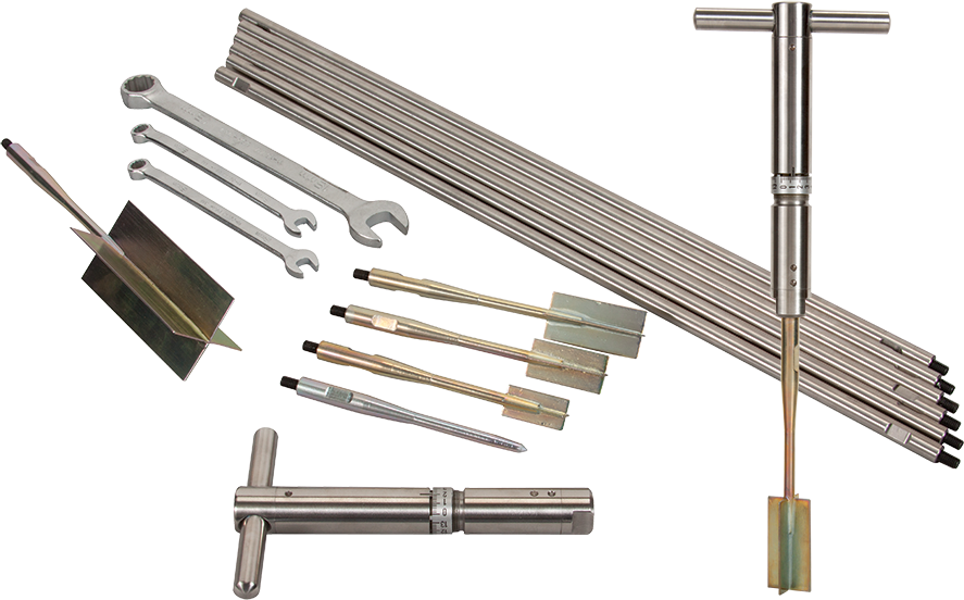 Field Vane Shear Set