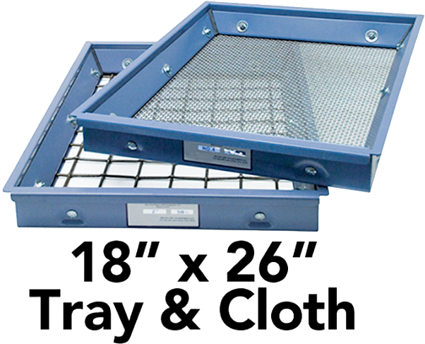 Screen Tray & Cloth, 18" x 26" (457 x 660mm)