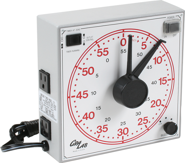 Single Outlet Mechanical Timer - 120 Volt