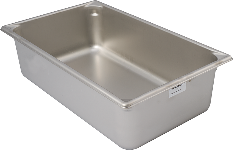 SS Mixing Pan, 20.75 x 12.75 x 2.5" (527 x 323 x 63mm)