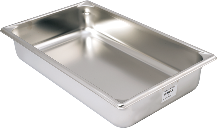 SS Mixing Pan, 20.75 x 12.75 x 4" (527 x 324 x 102mm)