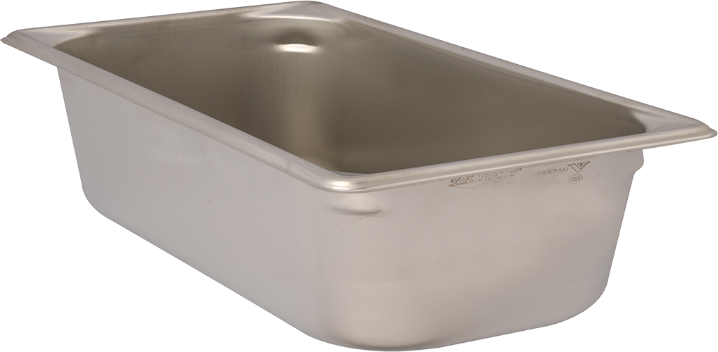 SS Mixing Pan, 12.75 x 6.875 x 2.5" (342x 174 x 64mm)