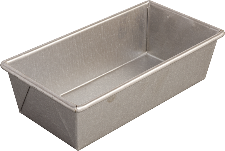 Tin, Rectangular Mixing Pan, 9 x 4.5 x 2.75" (229 x 114 x 70mm)