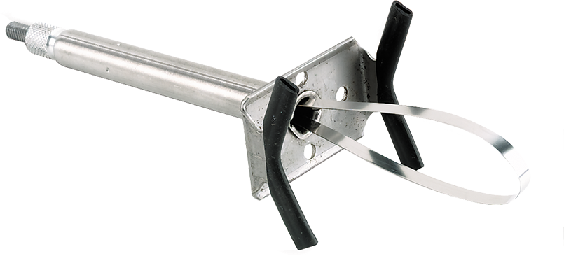 Stainless Steel Clamp - Double Vee 2" Cradle Adjustable Band Clamp