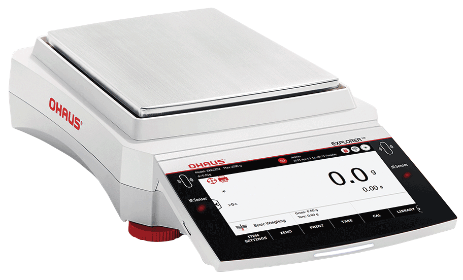 Ohaus Explorer EXR Precision Balances, 9,000g - 40,000g Capacity