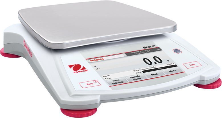 Ohaus Scout STX Portable Balances, 3800 to 9000g Capacity