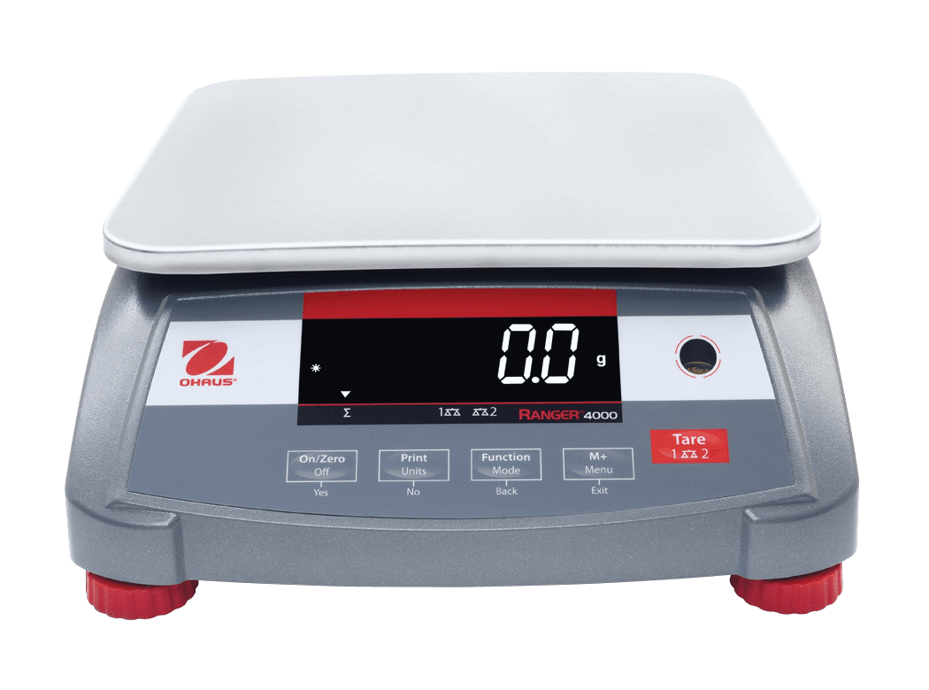 Ohaus Ranger 4000 Compact Bench Scales, 3800 to 9000g Capacity