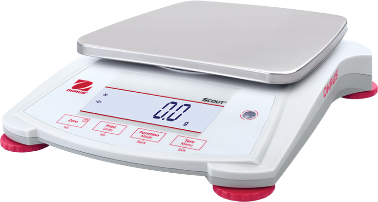 Ohaus Scout SPX Portable Balance, 1700 to 3800g Capacity