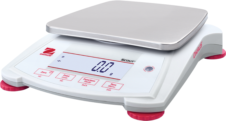 Ohaus Scout SPX Portable Balances, 3800 to 9000g Capacity