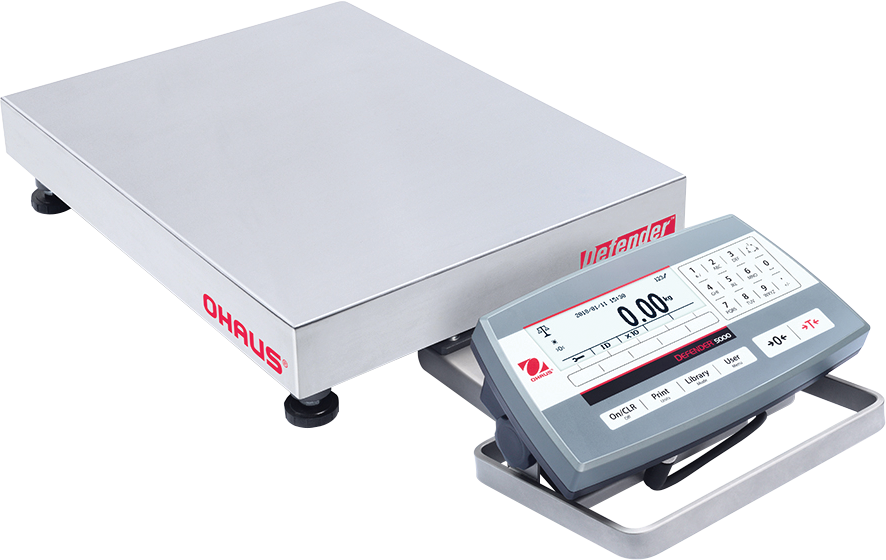 Ohaus Defender 5000 Low-Profile, Standard Bench Scales –140lb to 700lb Capacity