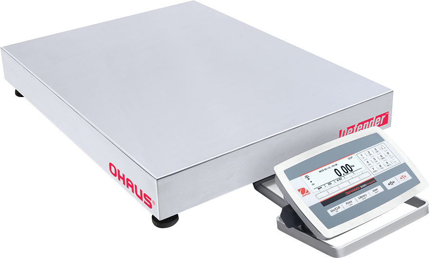 Ohaus Defender 5000 Washdown Bench Scales, 250lb Capacity