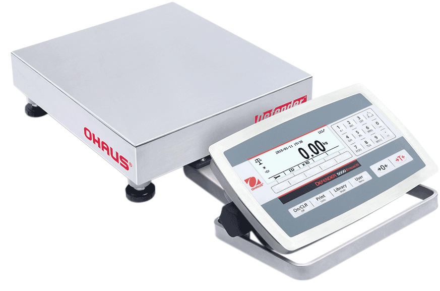 Ohaus Defender 5000 Low-Profile, Standard Bench Scales –140lb to 700lb Capacity