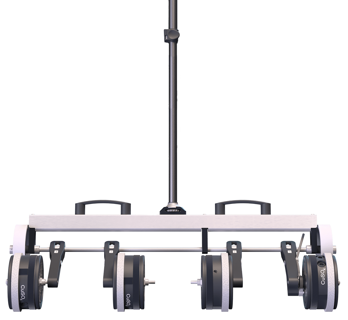 Four Wheel Electrode Kit for Profometer Corrosion