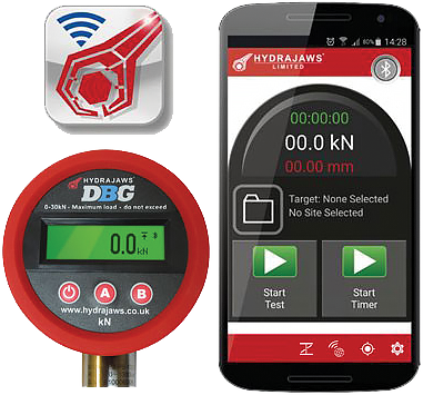 Wireless App and Digital Gauge for Bond Testers