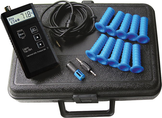 Relative Humidity Moisture Meter Kit with BluePeg Sensor