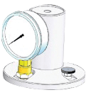 Test Calibration Unit with Gauge