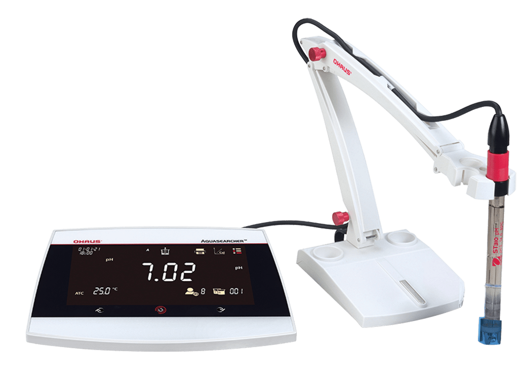 pH Bench Meter with Electrode