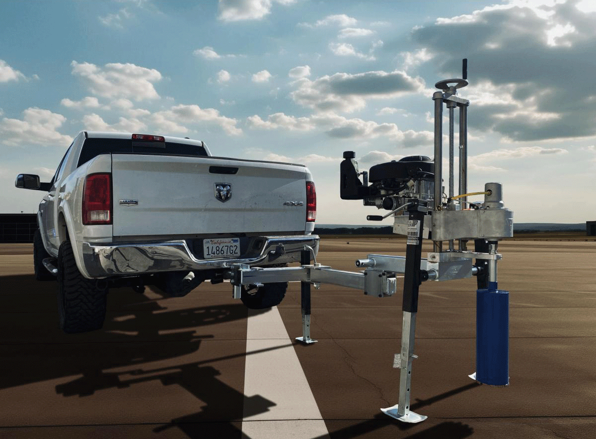 Core Drill, Hitch-Mounted