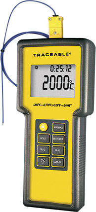 Thermometer, Total Range, Traceable